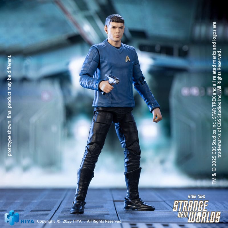Star Trek Strange New Worlds figurine 1/18 Exquisite Mini Series Spock 11 cm