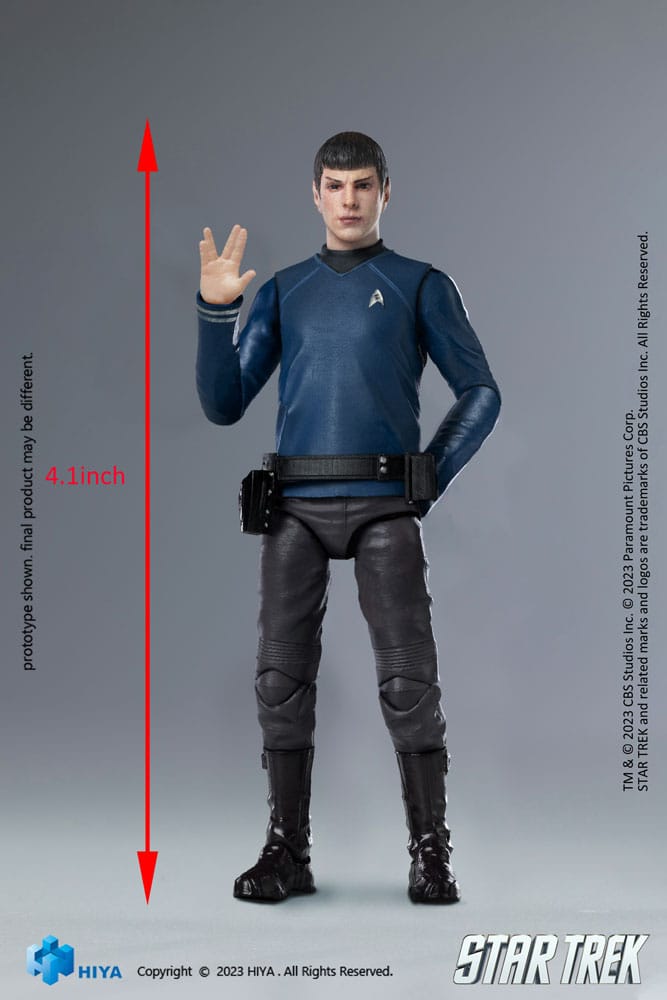 Star Trek figurine 1/18 Exquisite Mini Star Trek 2009 Spock 10 cm