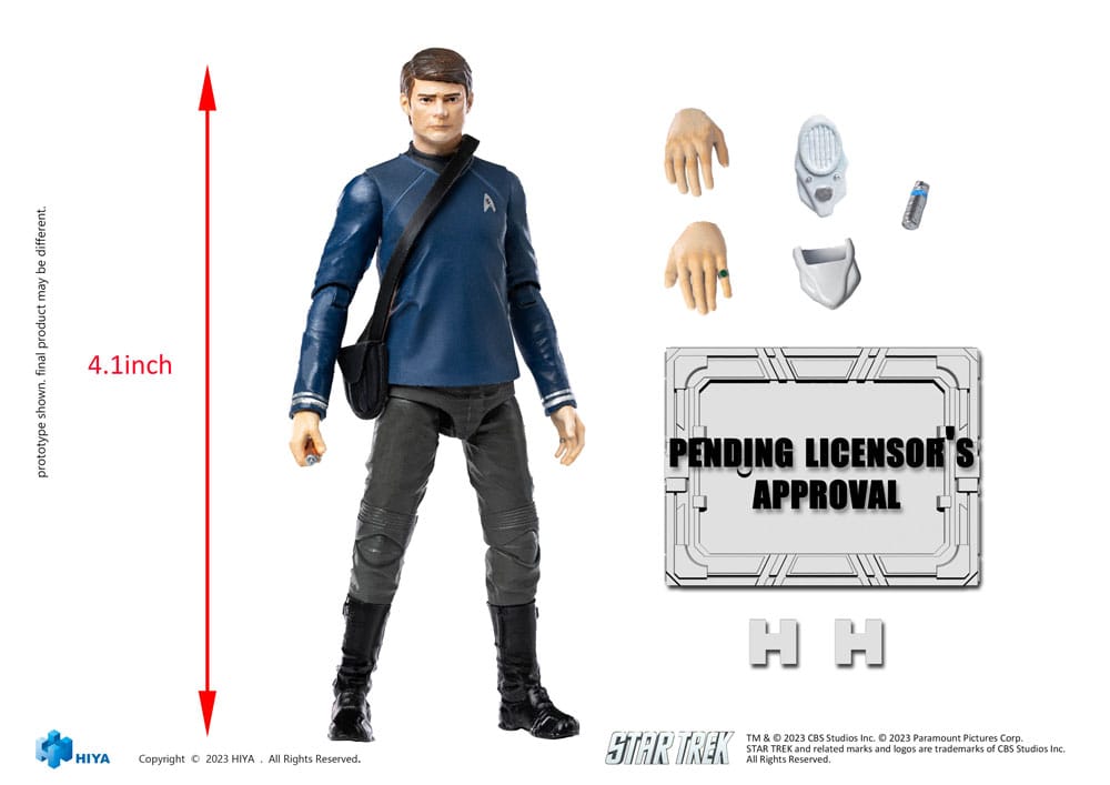 Star Trek figurine 1/18 Exquisite Mini Star Trek 2009 McCoy10 cm