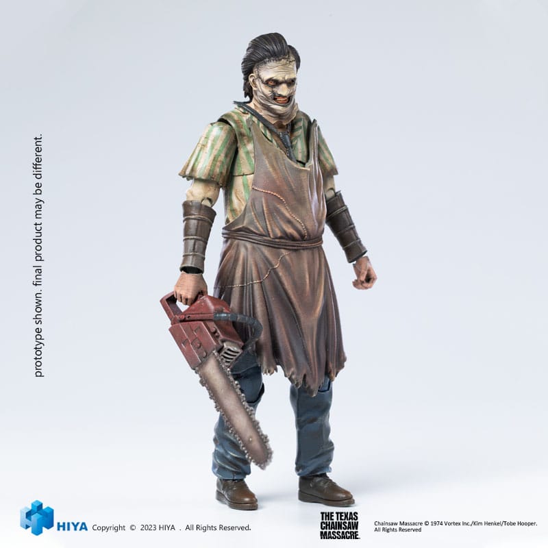 Texas Chainsaw Massacre (2003) figurine 1/18 Exquisite Mini Leatherface 2003 Killing Mask 11 cm