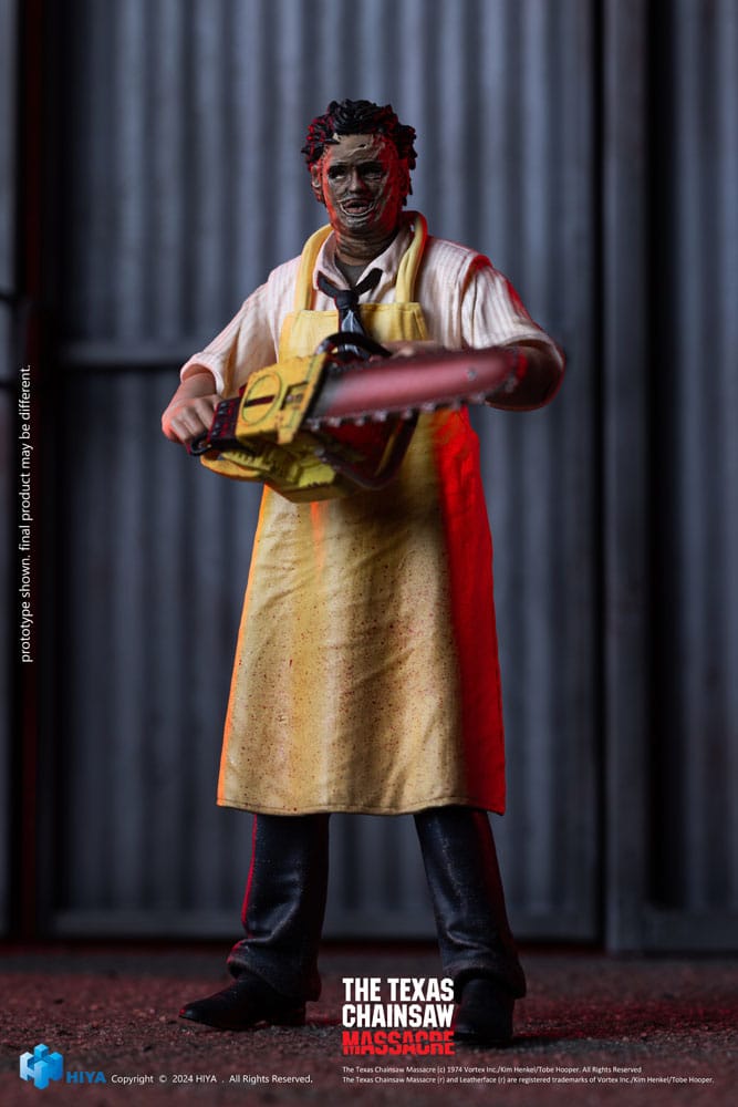 Texas Chainsaw Massacre (1974) figurine 1/18 Exquisite Mini LeatherFace - Killing Mask Standard Ver. 11 cm