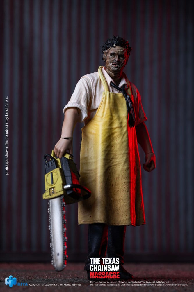 Texas Chainsaw Massacre (1974) figurine 1/18 Exquisite Mini LeatherFace - Killing Mask Standard Ver. 11 cm