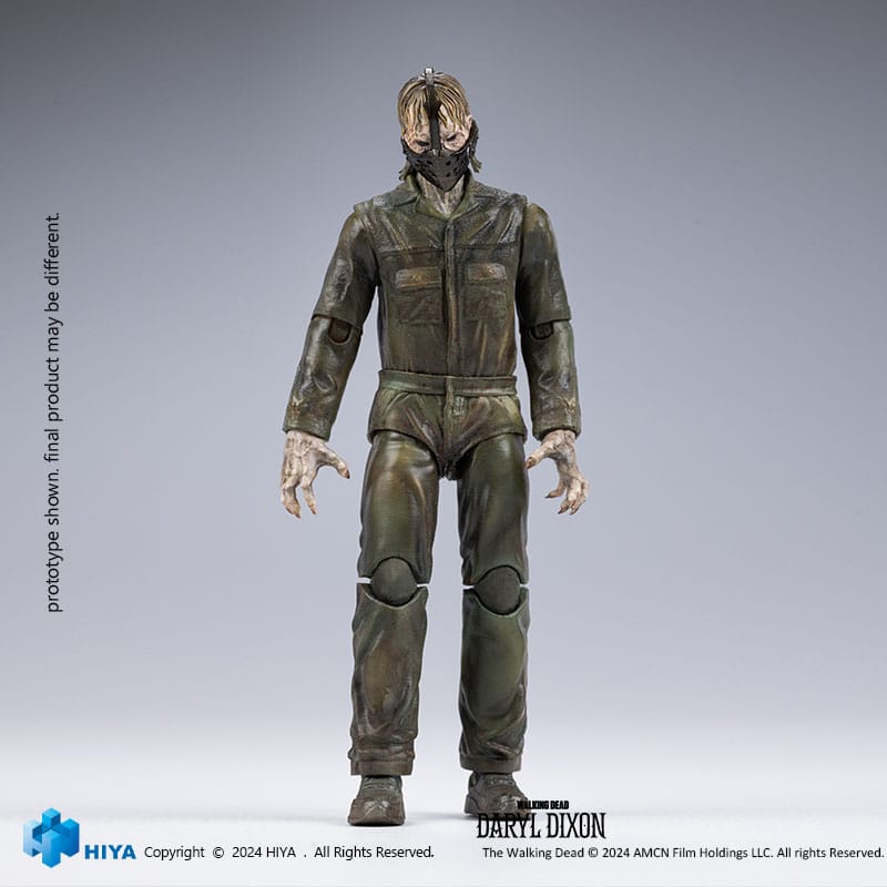 The Walking Dead figurine 1/18 Exquisite Mini Daryl Dixon Dark Eyes Walker 11 cm
