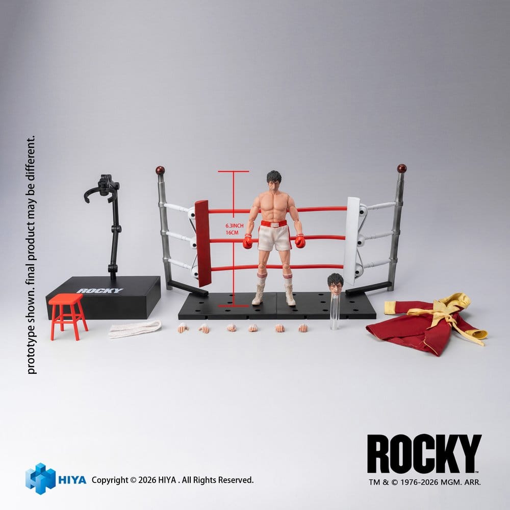 Rocky I Exquisite Super figurine 1/12 Rocky 16 cm