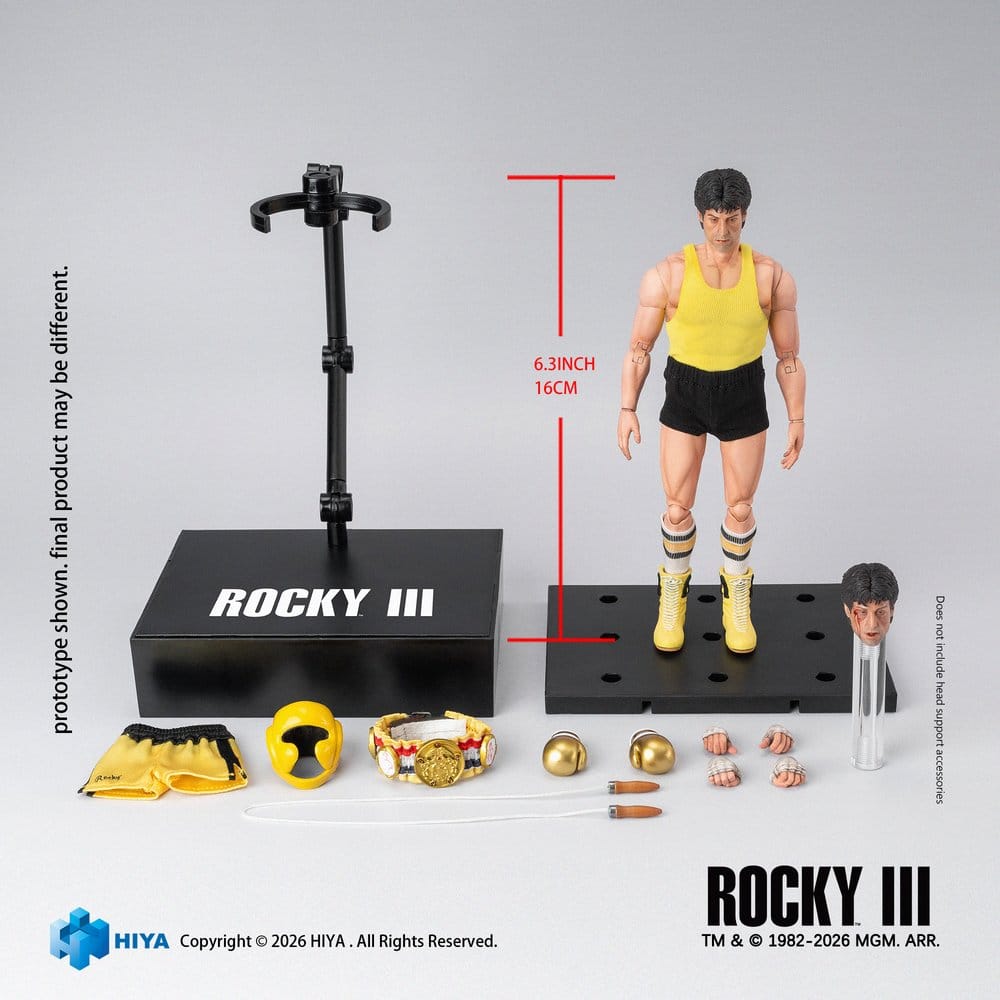 Rocky III Exquisite Super figurine 1/12 Rocky Boxer Version 16 cm