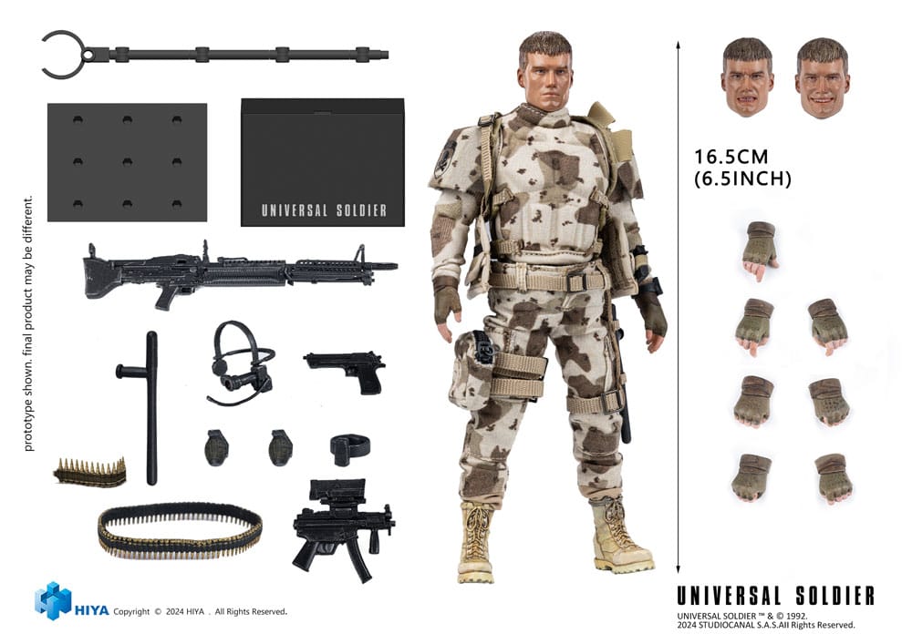 Universal Soldier figurine 1/12 Exquisite Super Series Andrew Scott 16 cm