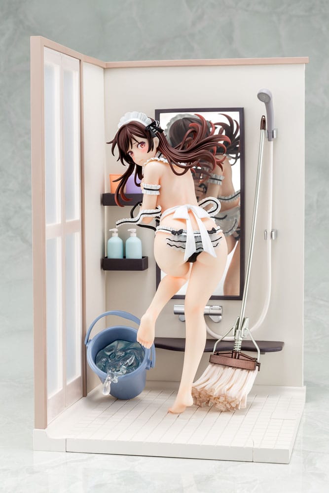 Rent-A-Girlfriend statuette PVC 1/6 Chizuru Mizuhara Maid Bikini de cleanup 24 cm