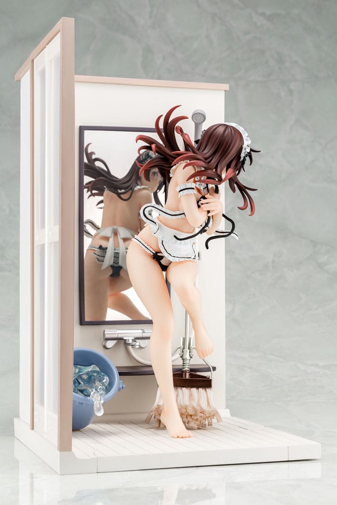 Rent-A-Girlfriend statuette PVC 1/6 Chizuru Mizuhara Maid Bikini de cleanup 24 cm