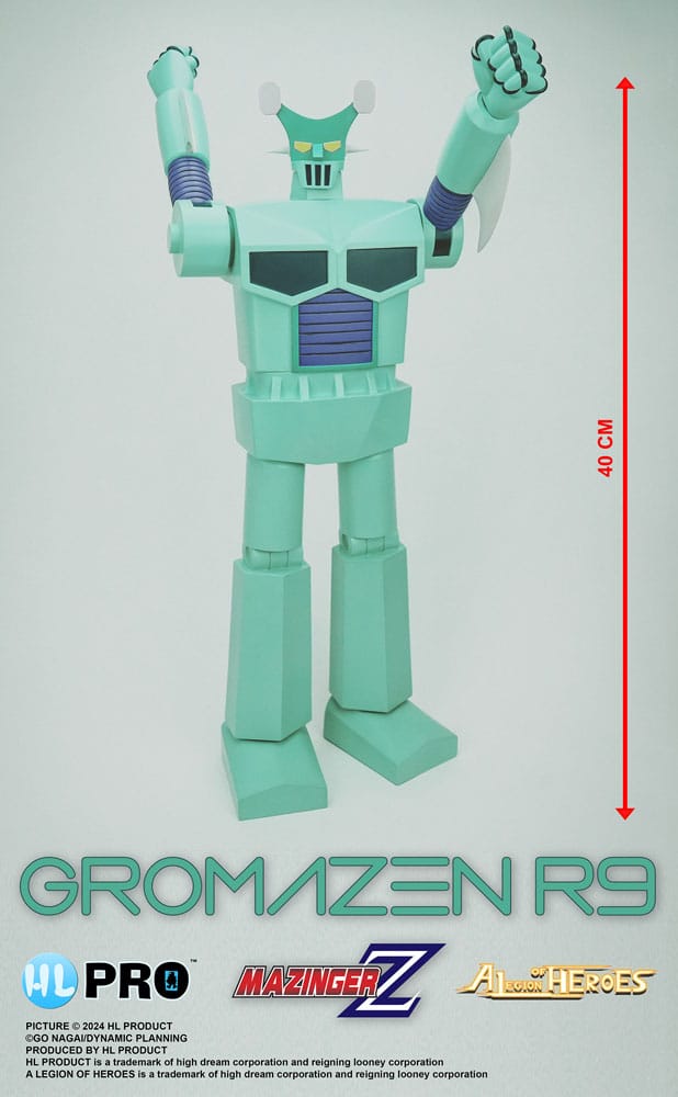 Mazinger Z figurine Legion of Heroes Gromazen R9 40 cm