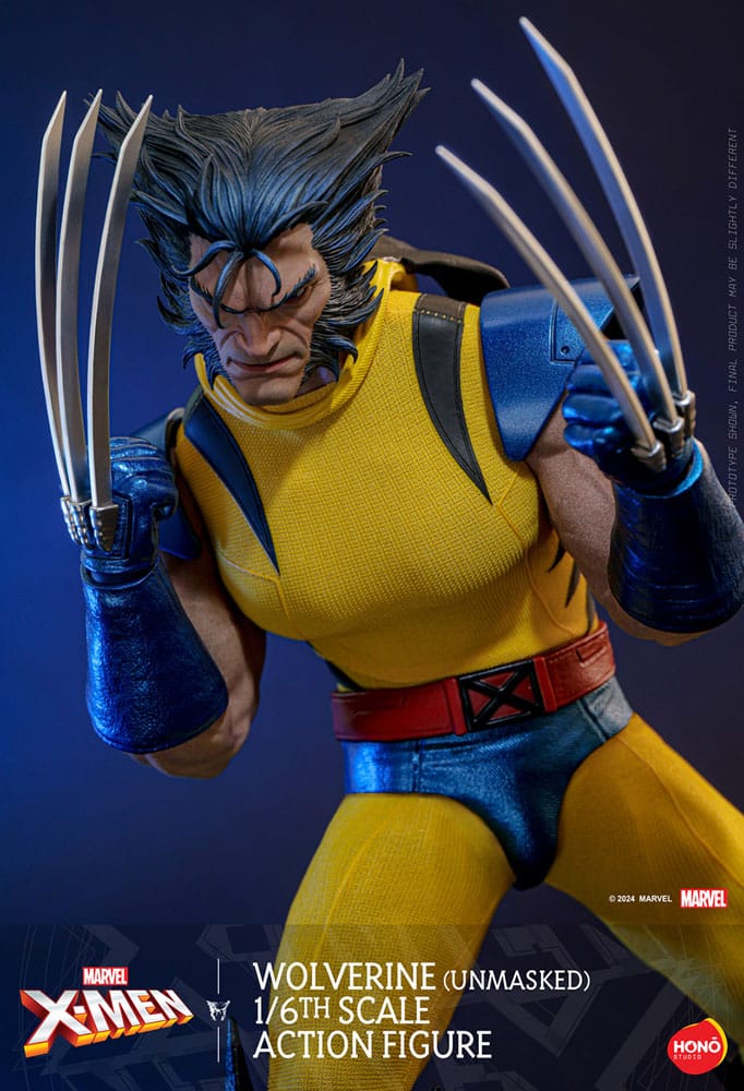Marvel X-Men figurine 1/6 Wolverine (Unmasked) 28 cm