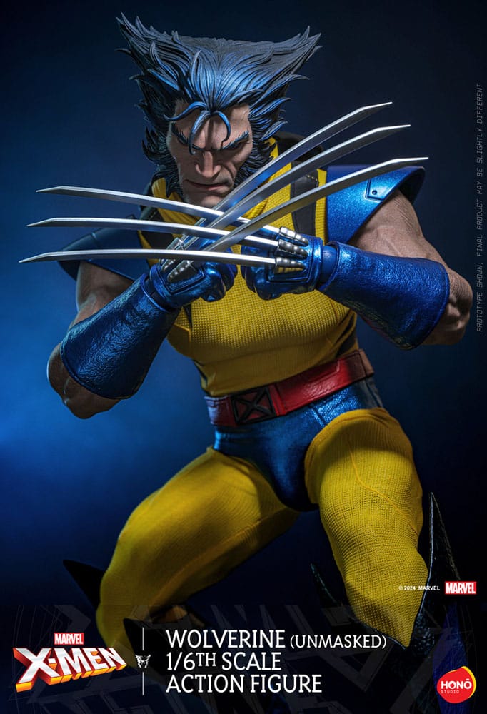 Marvel X-Men figurine 1/6 Wolverine (Unmasked) 28 cm