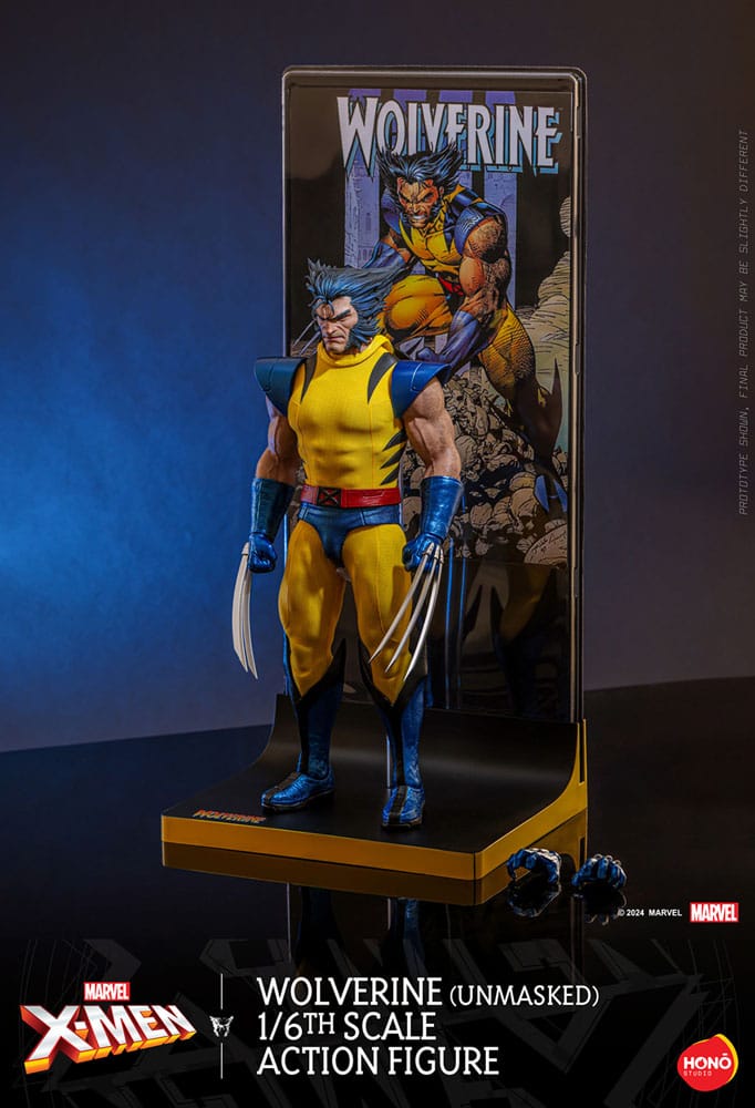 Marvel X-Men figurine 1/6 Wolverine (Unmasked) 28 cm