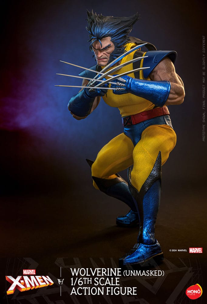 Marvel X-Men figurine 1/6 Wolverine (Unmasked) 28 cm