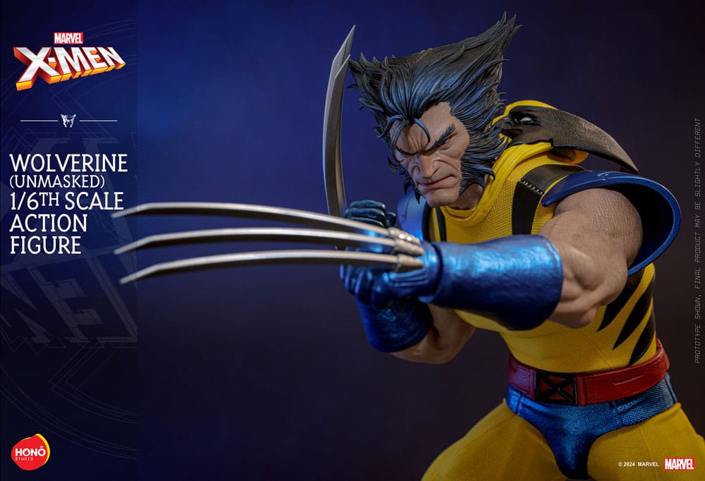 Marvel X-Men figurine 1/6 Wolverine (Unmasked) 28 cm