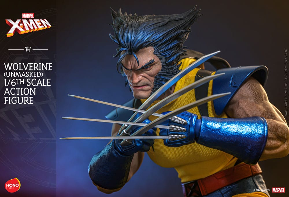 Marvel X-Men figurine 1/6 Wolverine (Unmasked) 28 cm