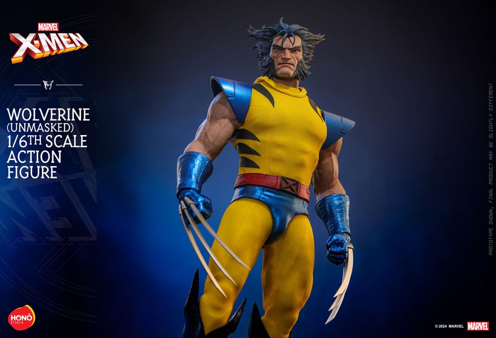 Marvel X-Men figurine 1/6 Wolverine (Unmasked) 28 cm