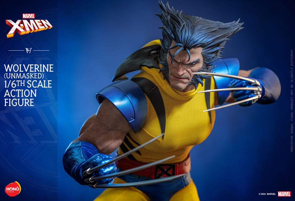 Marvel X-Men figurine 1/6 Wolverine (Unmasked) 28 cm