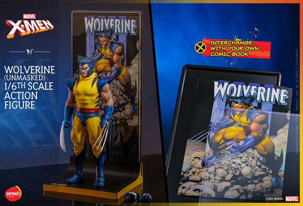 Marvel X-Men figurine 1/6 Wolverine (Unmasked) 28 cm
