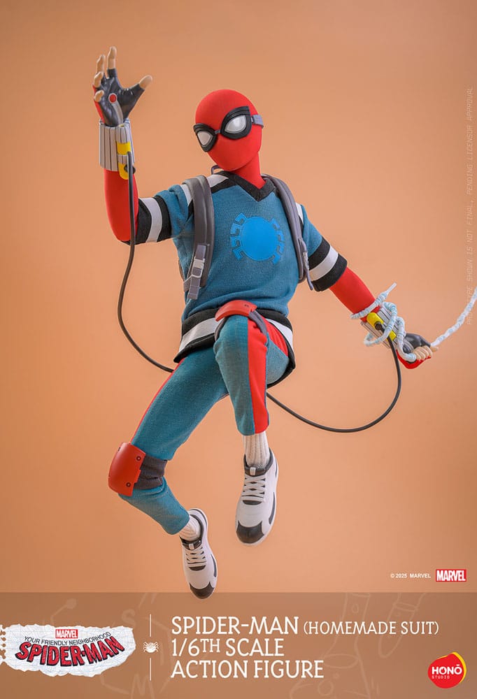 Votre fidèle serviteur Spider-Man figurine 1/6 Spider-Man (Homemade Suit) 29 cm