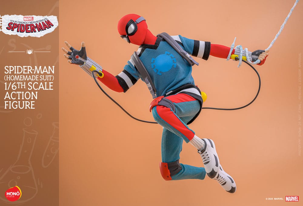 Votre fidèle serviteur Spider-Man figurine 1/6 Spider-Man (Homemade Suit) 29 cm