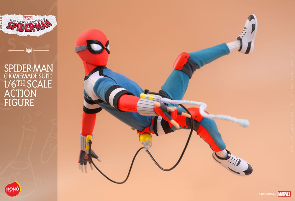 Votre fidèle serviteur Spider-Man figurine 1/6 Spider-Man (Homemade Suit) 29 cm