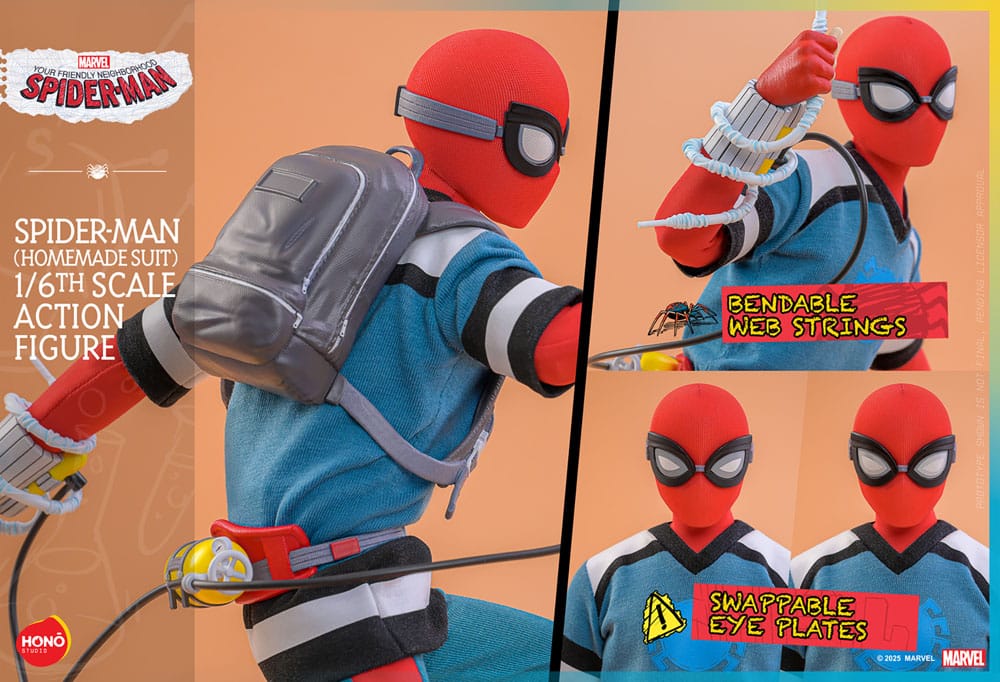 Votre fidèle serviteur Spider-Man figurine 1/6 Spider-Man (Homemade Suit) 29 cm