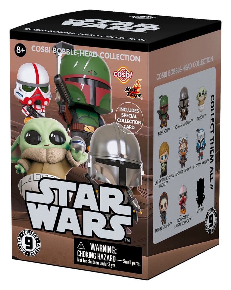 Star Wars présentoir boîte-mystère figurines mini Cosbi Series 1 8 cm (8)