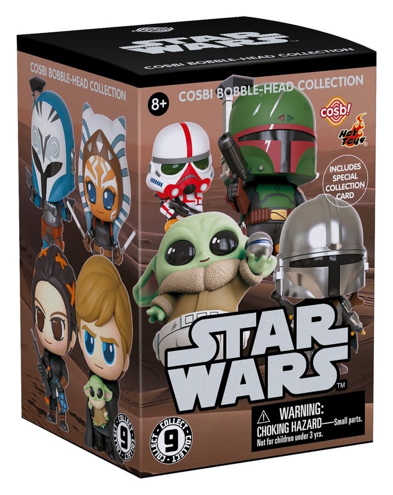 Star Wars présentoir boîte-mystère figurines mini Cosbi Series 1 8 cm (8)