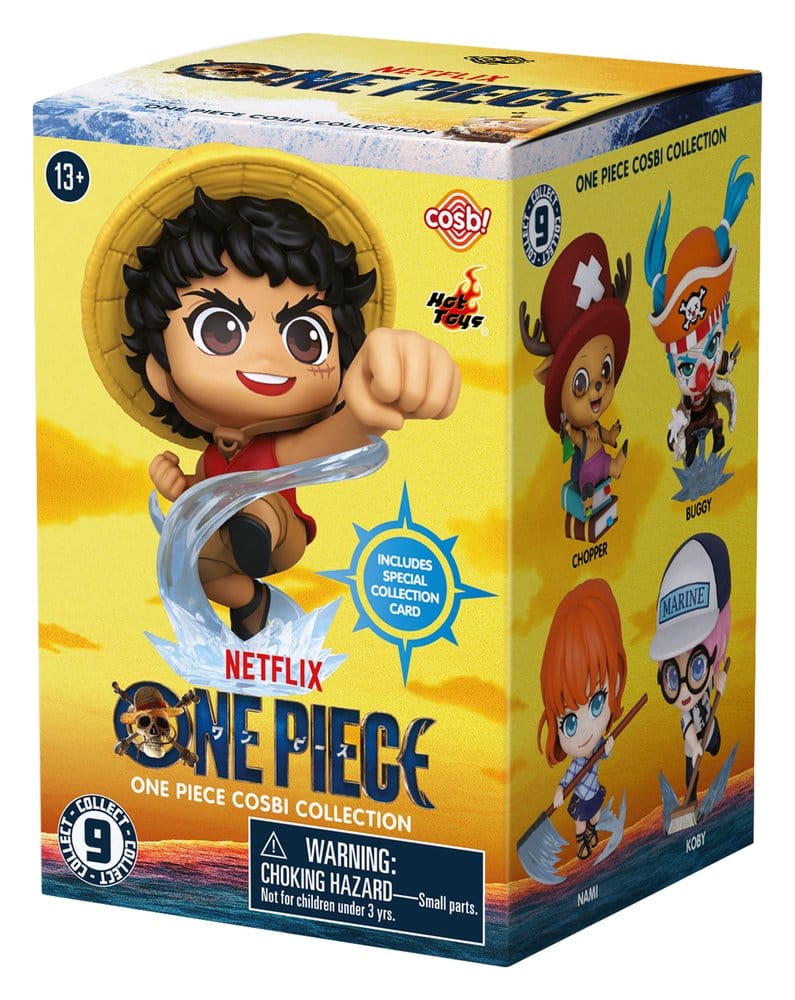 One Piece présentoir boîte-mystère figurines mini Cosbi 8 cm (8)