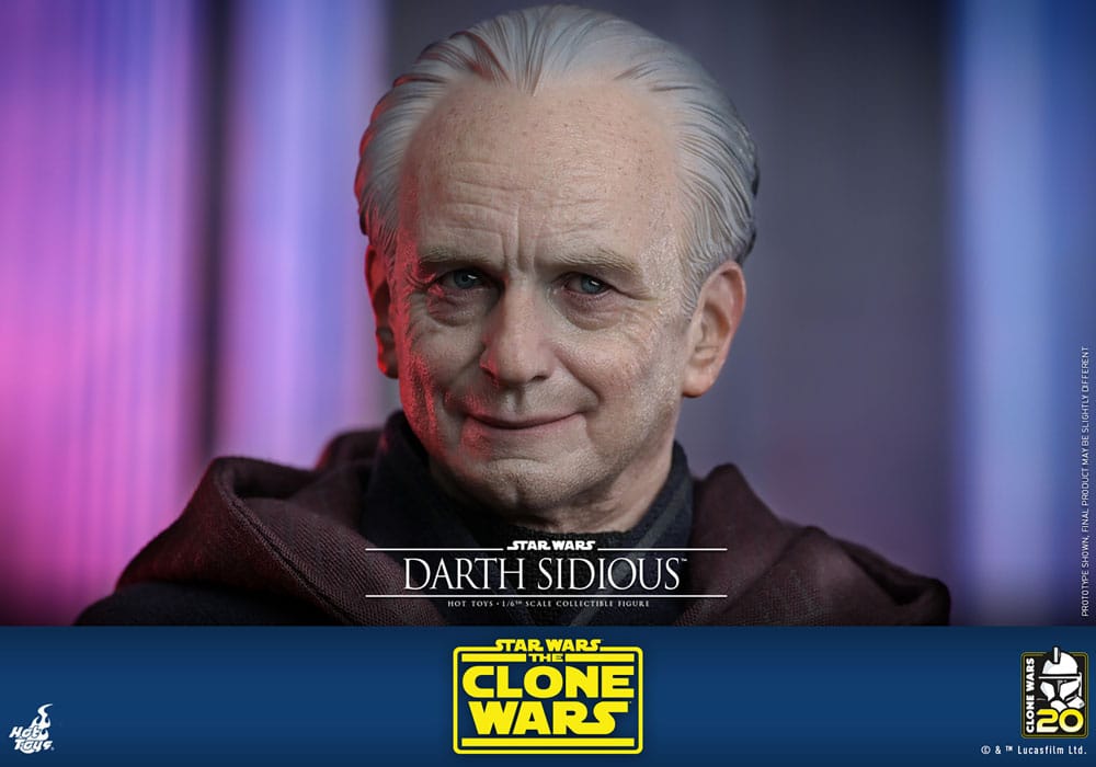 Star Wars: The Clone Wars figurine 1/6 Darth Sidious 29 cm