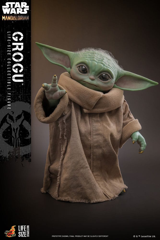 Star Wars: The Mandalorian figurine 1/1 Life-Size Masterpiece Grogu 37 cm