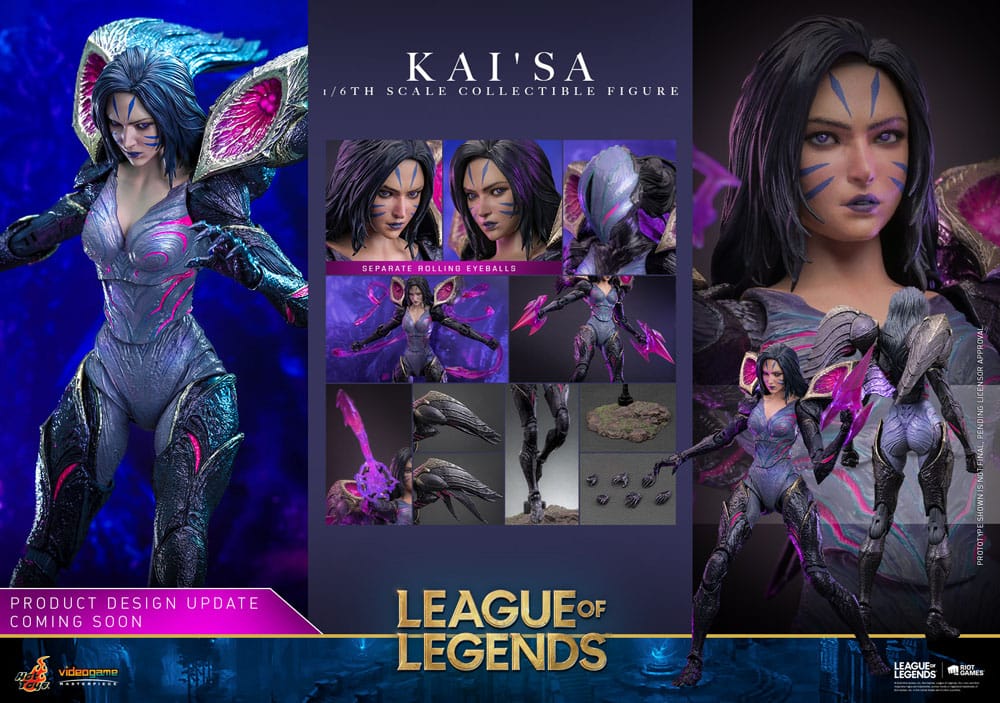 League of Legends figurine Video Game Masterpiece 1/6 Kai'Sa 29 cm