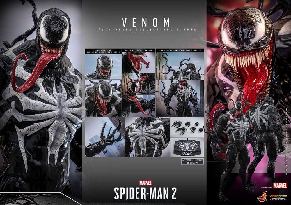 Spider-Man 2 figurine Videogame Masterpiece 1/6 Venom 53 cm