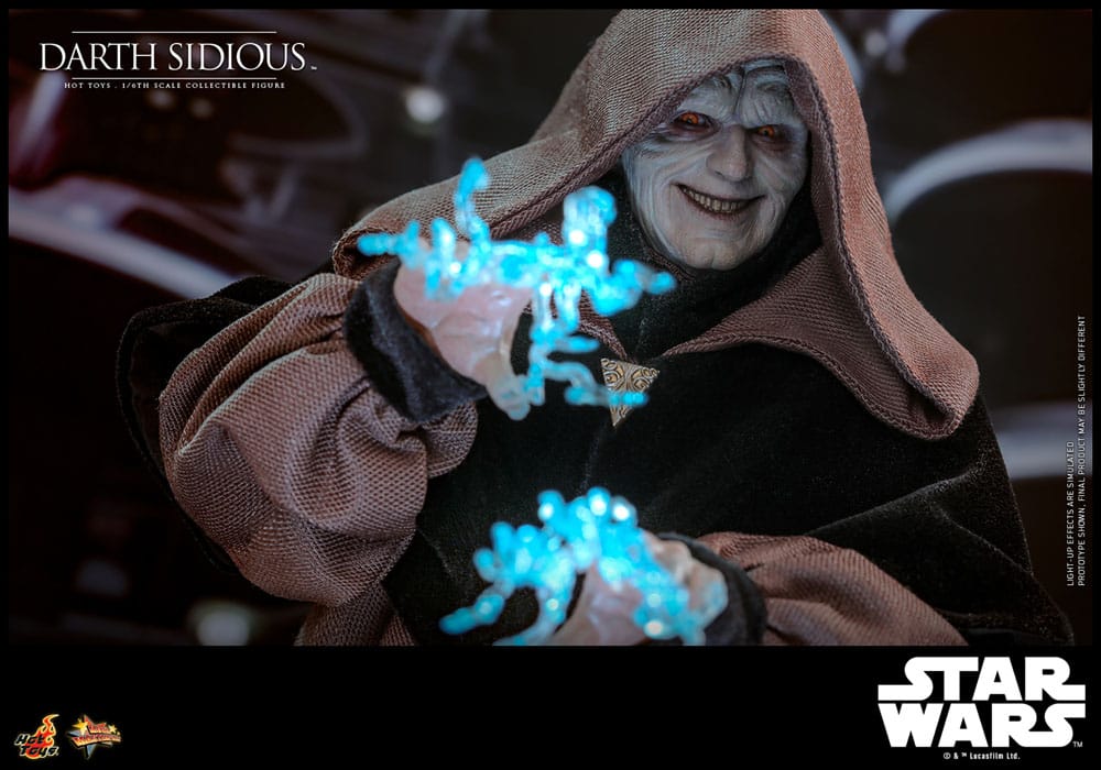 Star Wars figurine Movie Masterpiece 1/6 Darth Sidious 29 cm