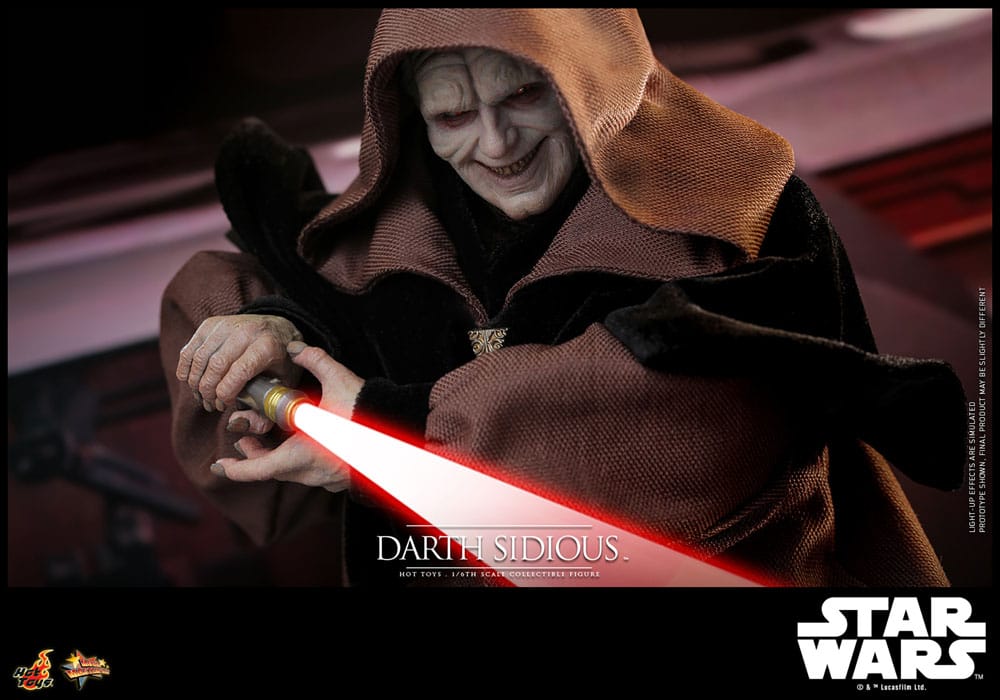 Star Wars figurine Movie Masterpiece 1/6 Darth Sidious 29 cm