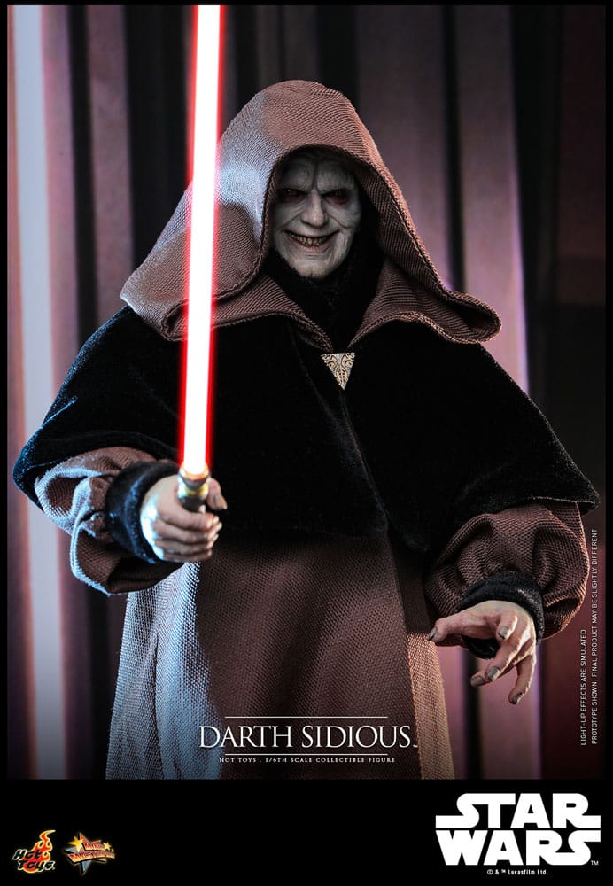 Star Wars figurine Movie Masterpiece 1/6 Darth Sidious 29 cm