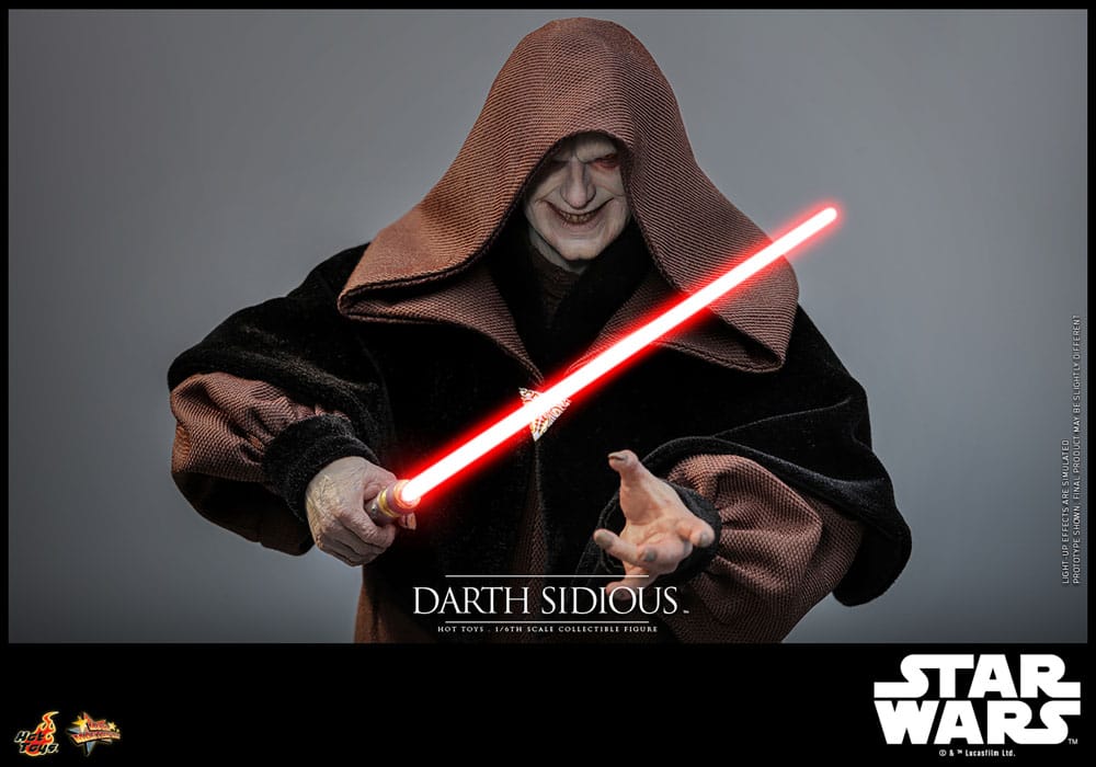 Star Wars figurine Movie Masterpiece 1/6 Darth Sidious 29 cm