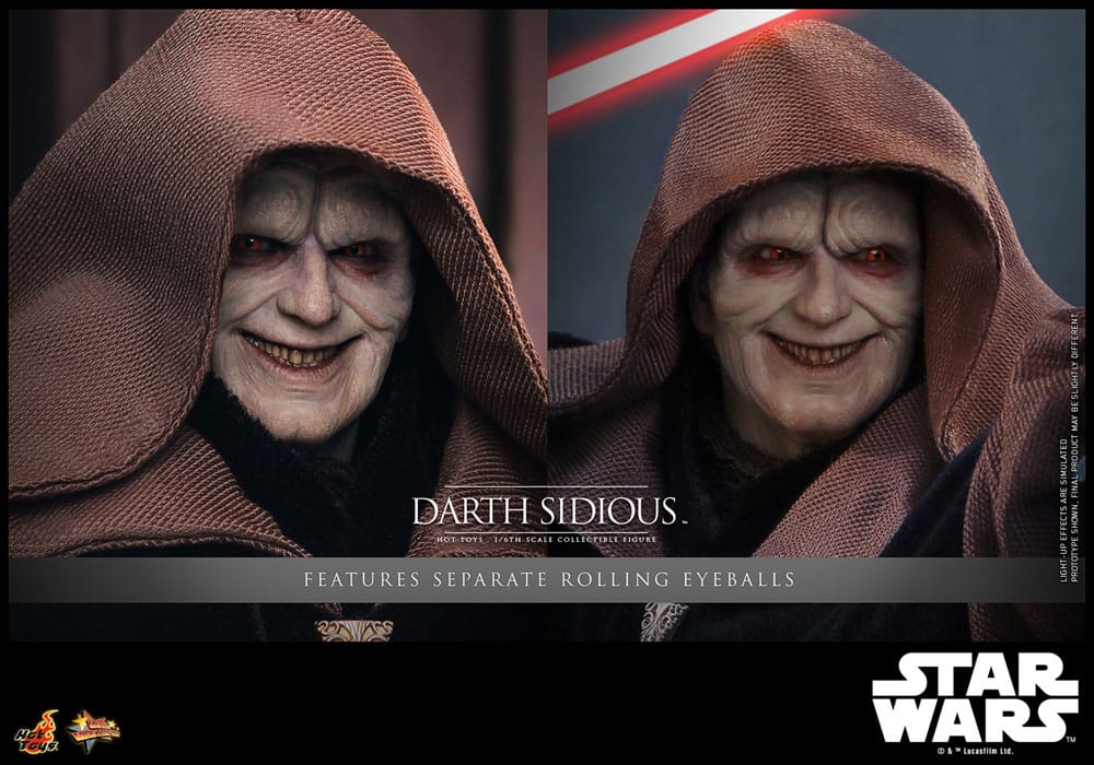 Star Wars figurine Movie Masterpiece 1/6 Darth Sidious 29 cm
