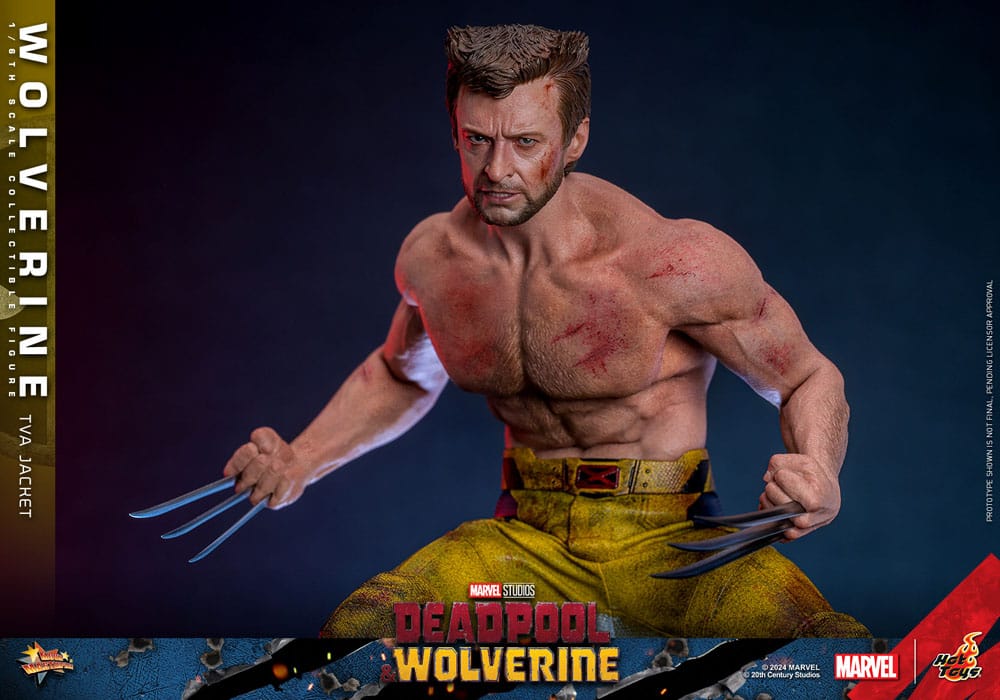 Deadpool & Wolverine Movie Masterpiece figurine 1/6 Wolverine (TVA Jacket Version) 31 cm