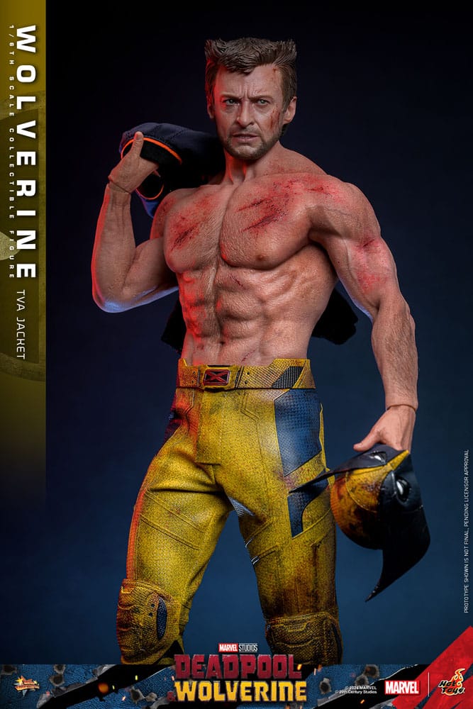 Deadpool & Wolverine Movie Masterpiece figurine 1/6 Wolverine (TVA Jacket Version) 31 cm