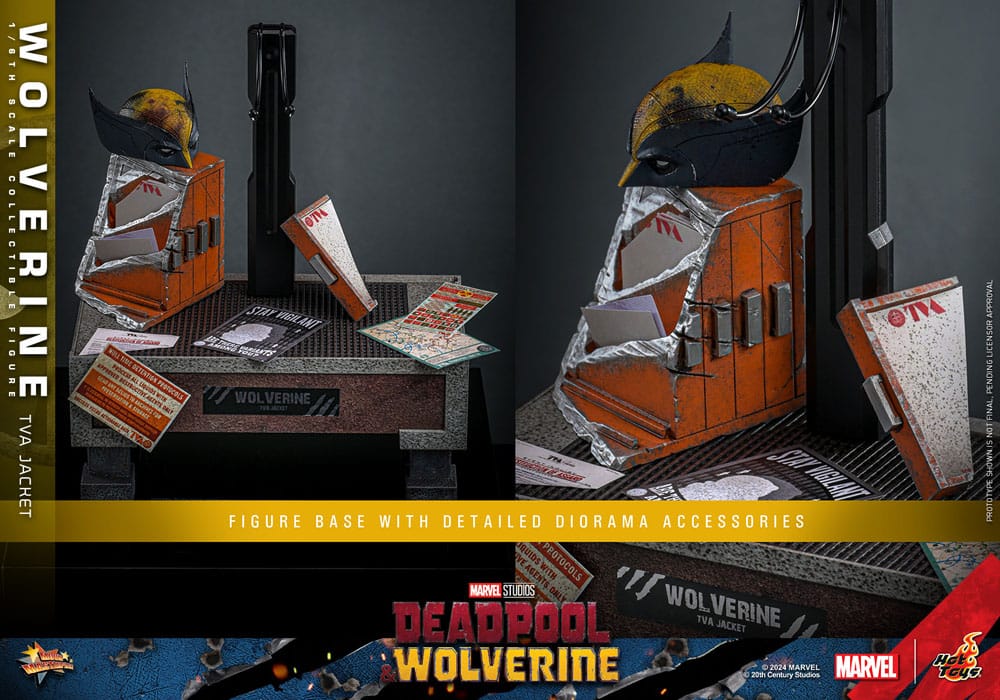 Deadpool & Wolverine Movie Masterpiece figurine 1/6 Wolverine (TVA Jacket Version) 31 cm