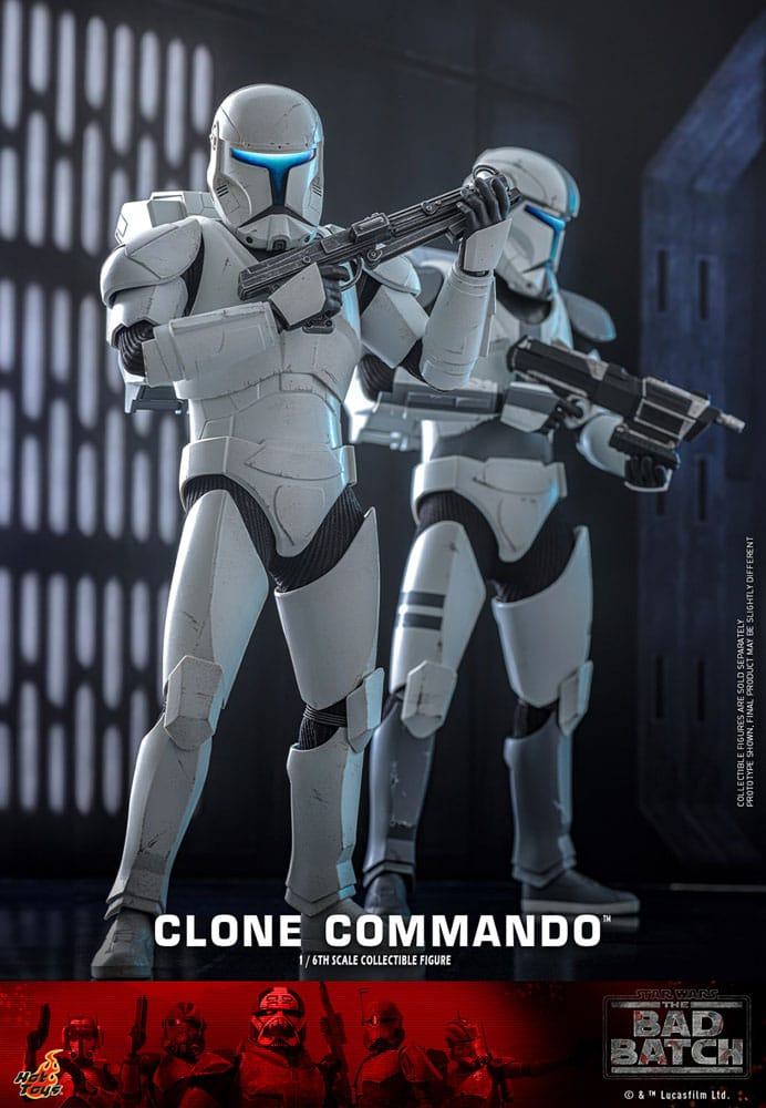 Star Wars: The Bad Batch figurine 1/6 Clone Commando 30 cm