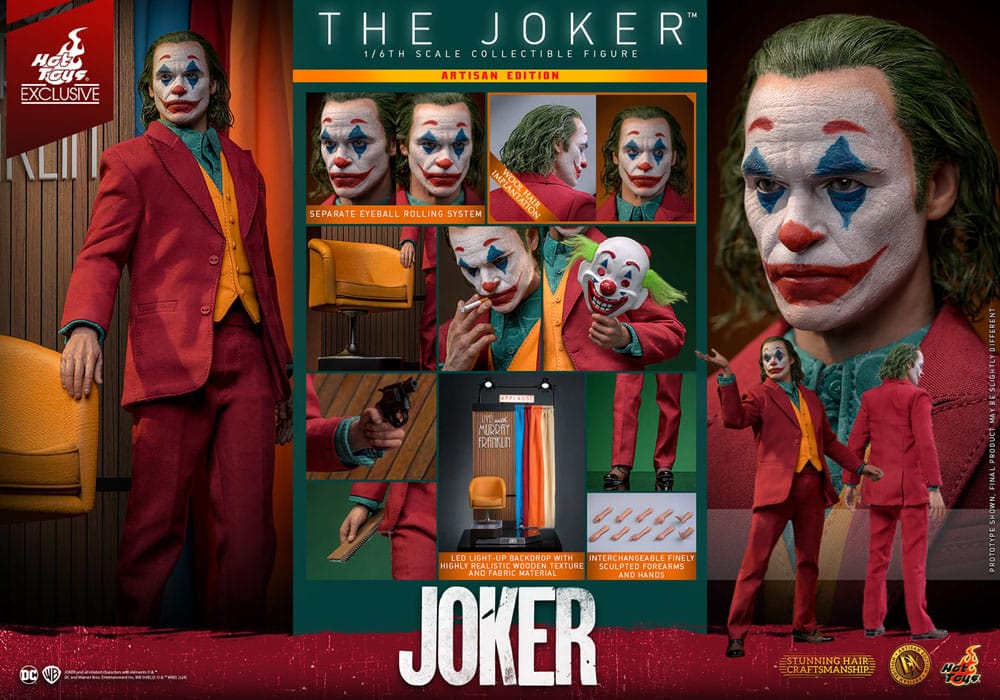 Joker Movie Masterpiece figurine 1/6 The Joker Artisan Edition 30 cm