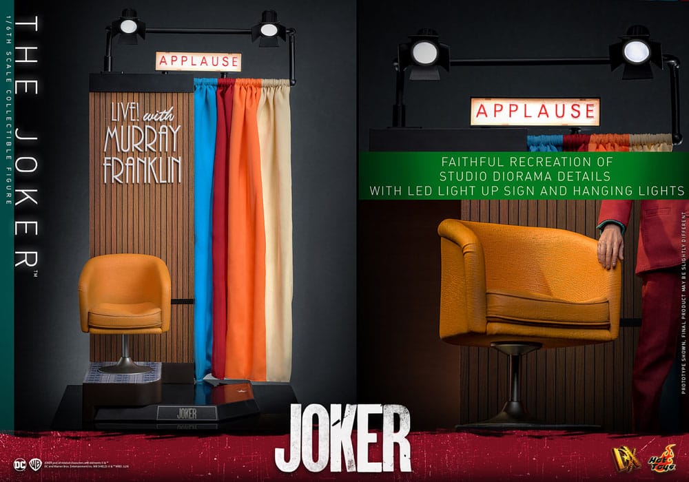 Joker Movie Masterpiece figurine 1/6 The Joker 30 cm