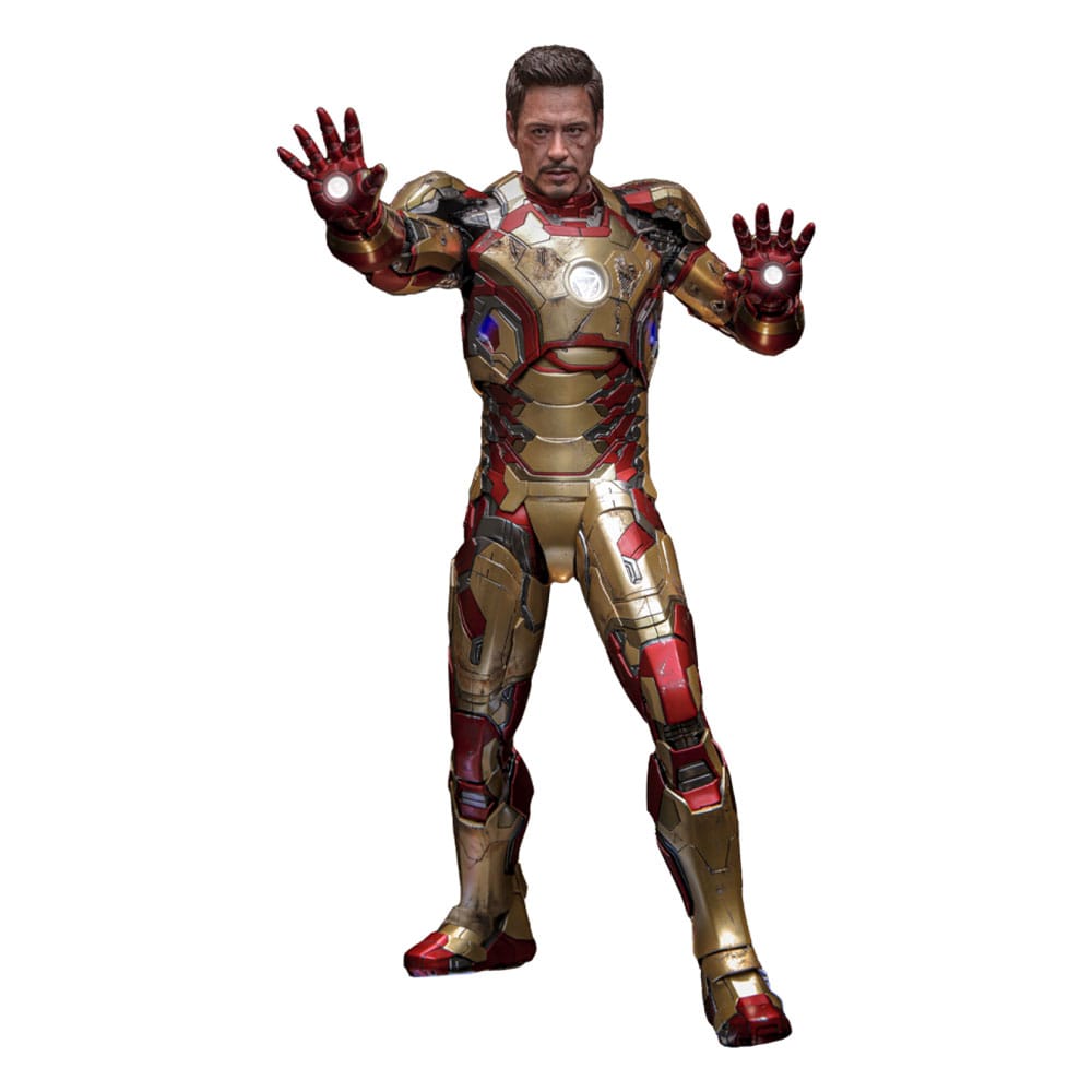 Iron Man 3 figurine Movie Masterpiece Diecast 1/6 Iron Man Mark XLII (2.0) Deluxe 32 cm