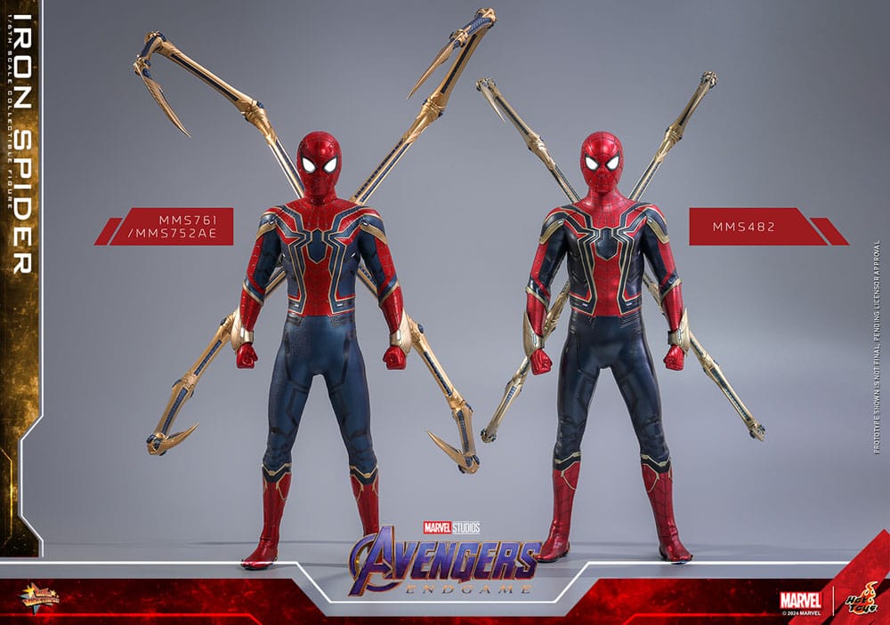 Avengers: Endgame Movie Masterpiece figurine 1/6 Iron Spider 28 cm