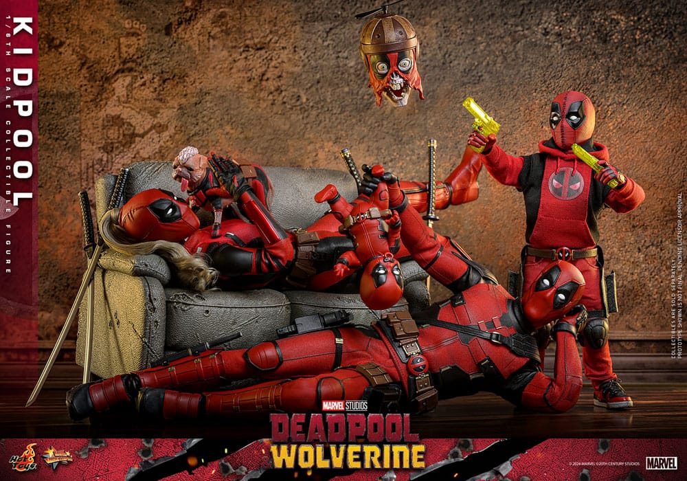 Deadpool & Wolverine Movie Masterpiece figurine 1/6 Kidpool 22 cm