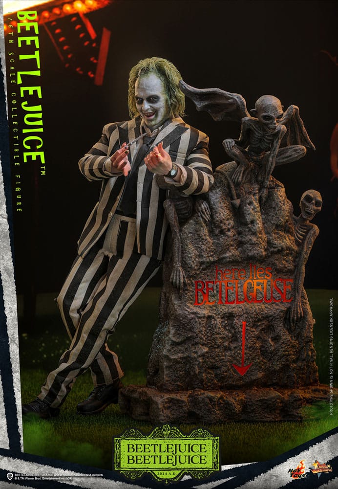 Beetlejuice Beetlejuice Movie Masterpiece figurine 1/6 Beetlejuice 30 cm