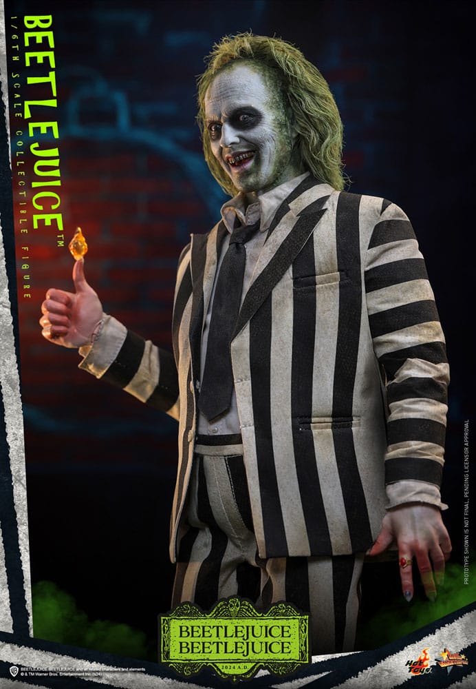 Beetlejuice Beetlejuice Movie Masterpiece figurine 1/6 Beetlejuice 30 cm