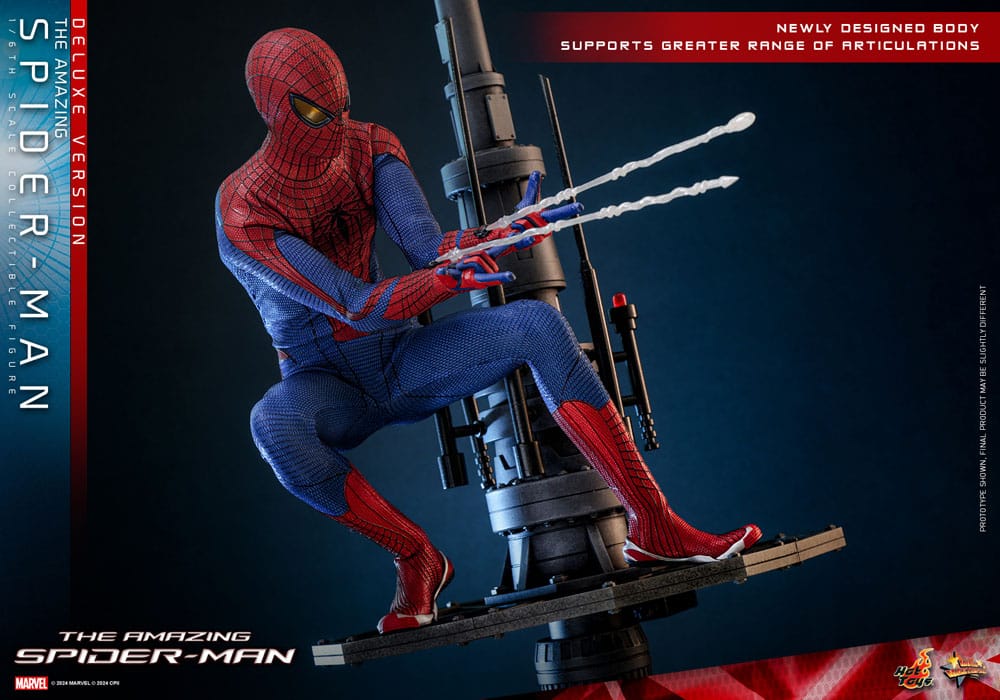 The Amazing Spider-Man figurine Movie Masterpiece 1/6 Spider-Man (Deluxe Version) 30 cm